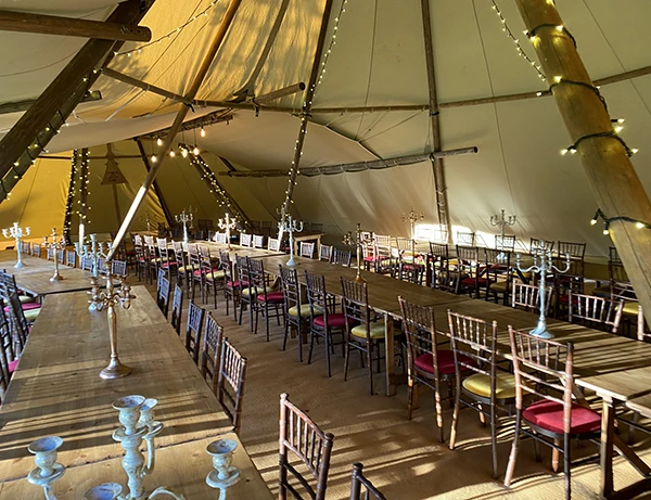 Tipi Hire in Suffolk | Giant Tipi Weddings
