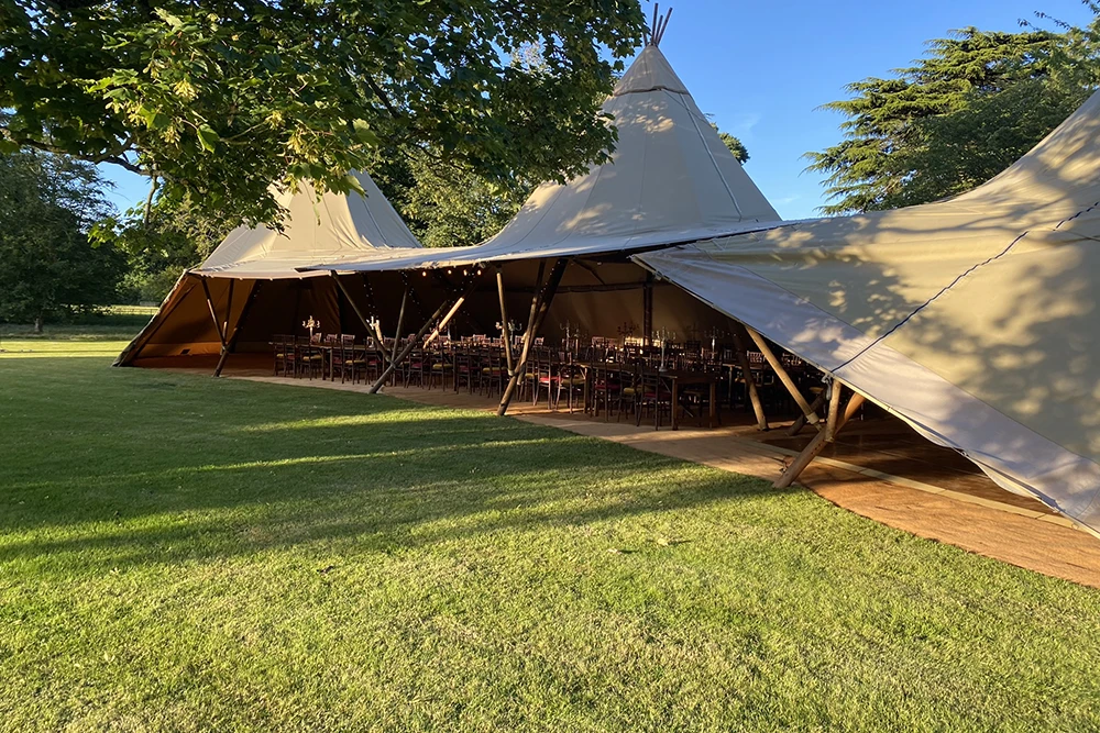 Tipi Hire in Suffolk | Giant Tipi Weddings